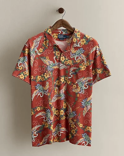 2011 Floral Polo Shirt - Size XL