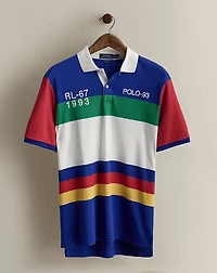 2018 Striped Polo Shirt - Size M