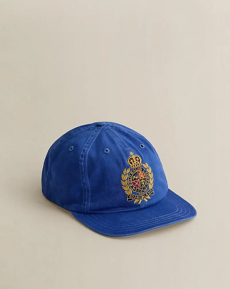 c. 1999 Crest Twill Ball Cap - One Size