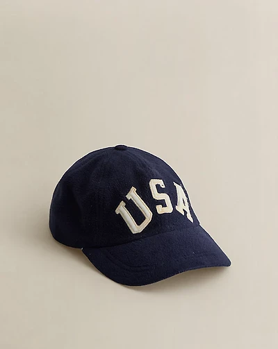 c. 1999 USA Fleece Ball Cap - Size L