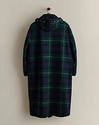1992 Plaid Duffel Coat - Size M
