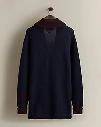 1988 Crest Wool Cardigan - Size L