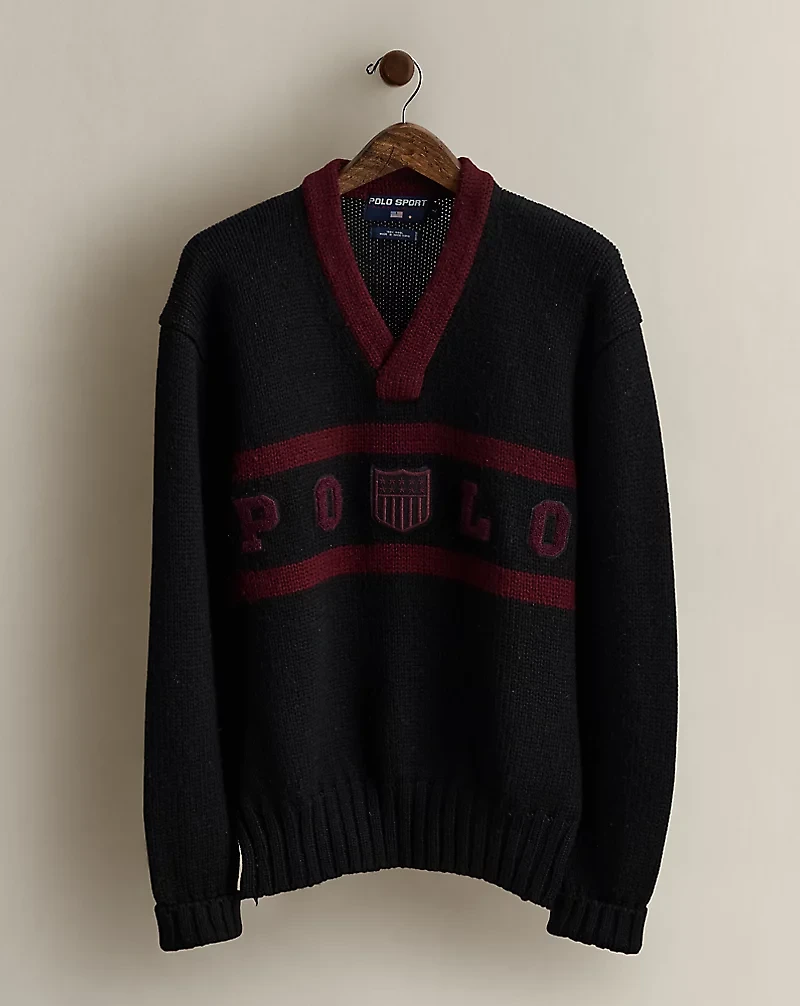  1996 Polo Sport Wool Sweater - Size L