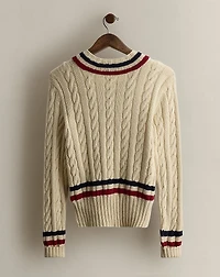  2009 Hand-Knit Cricket Sweater - Size M