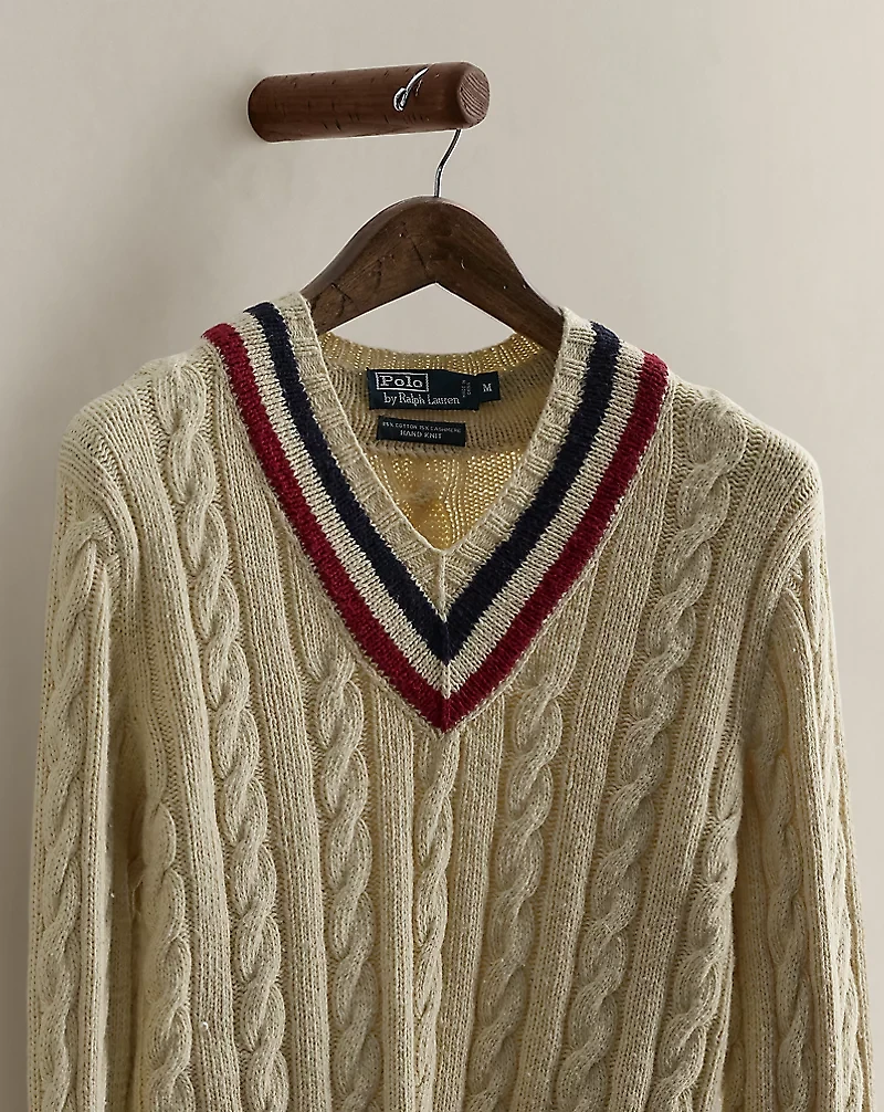  2009 Hand-Knit Cricket Sweater - Size M