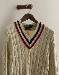  2009 Hand-Knit Cricket Sweater - Size M