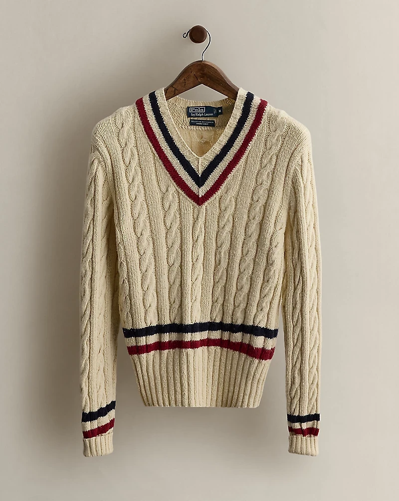  2009 Hand-Knit Cricket Sweater - Size M