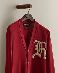 c. 2007 Rugby Letter Cardigan - Size M