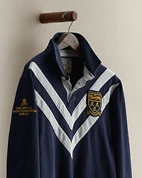 c. 2004 Crest Rugby Shirt - Size M