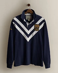 c. 2004 Crest Rugby Shirt - Size M