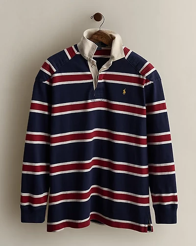 Vintage Striped Rugby Shirt
