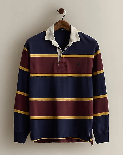 2001 Striped Rugby Shirt - Size S