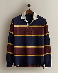 2001 Striped Rugby Shirt - Size S