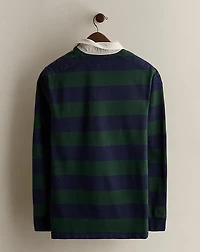 2008 Striped Rugby Shirt - Size M