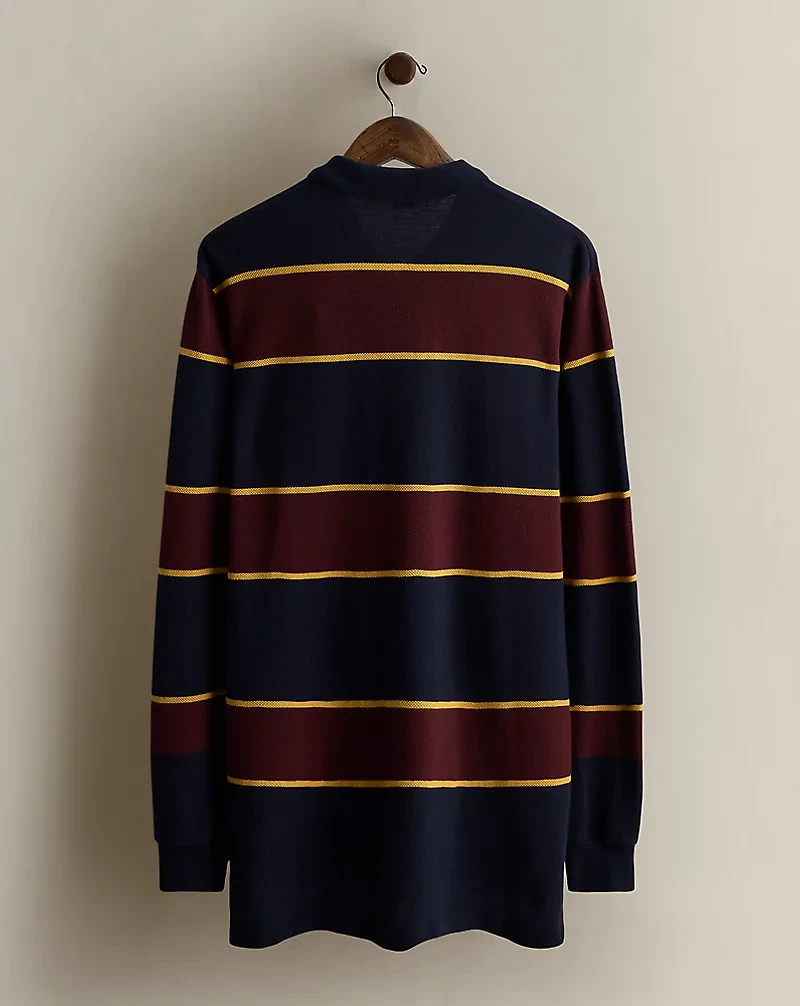 1990 Striped Polo Shirt