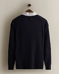 2008 Waffle-Knit Rugby Shirt - Size M