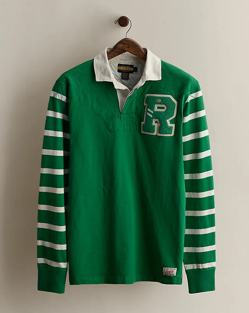 c. 2007 Letter Rugby Shirt - Size L