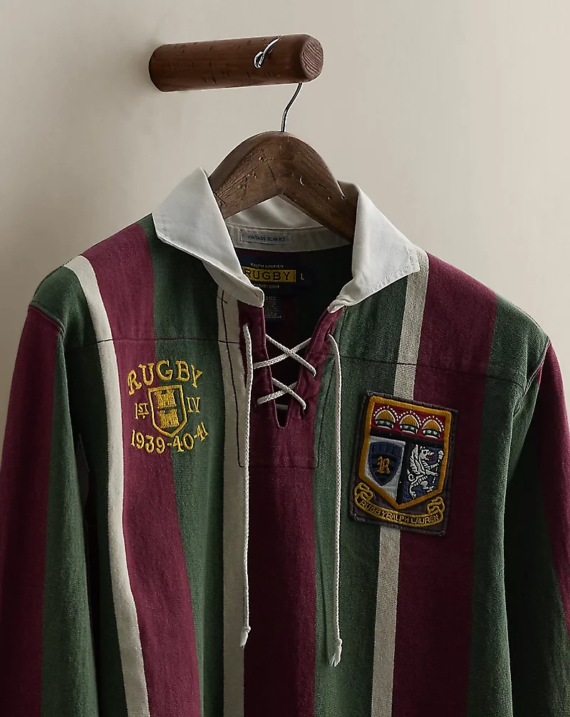 c. 2007 Striped Rugby Shirt - Size L
