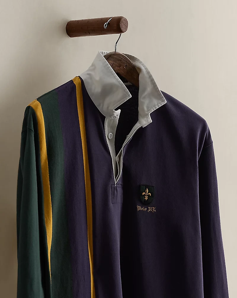 1997 Striped Rugby Shirt - Size M