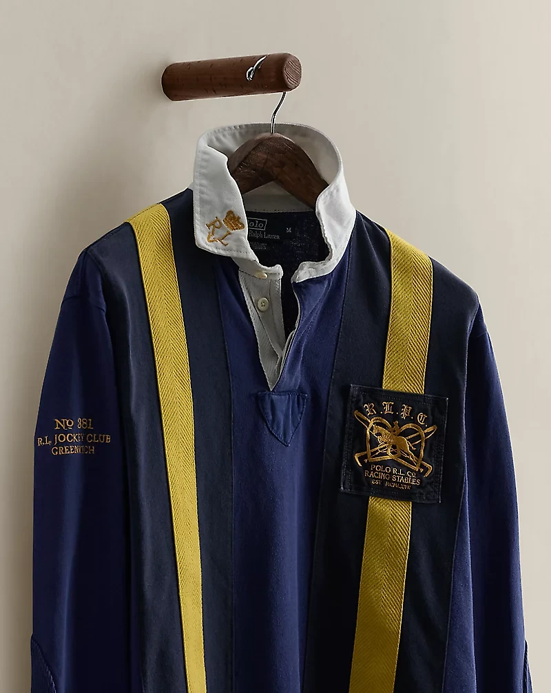 2009 Striped Rugby Shirt - Size M