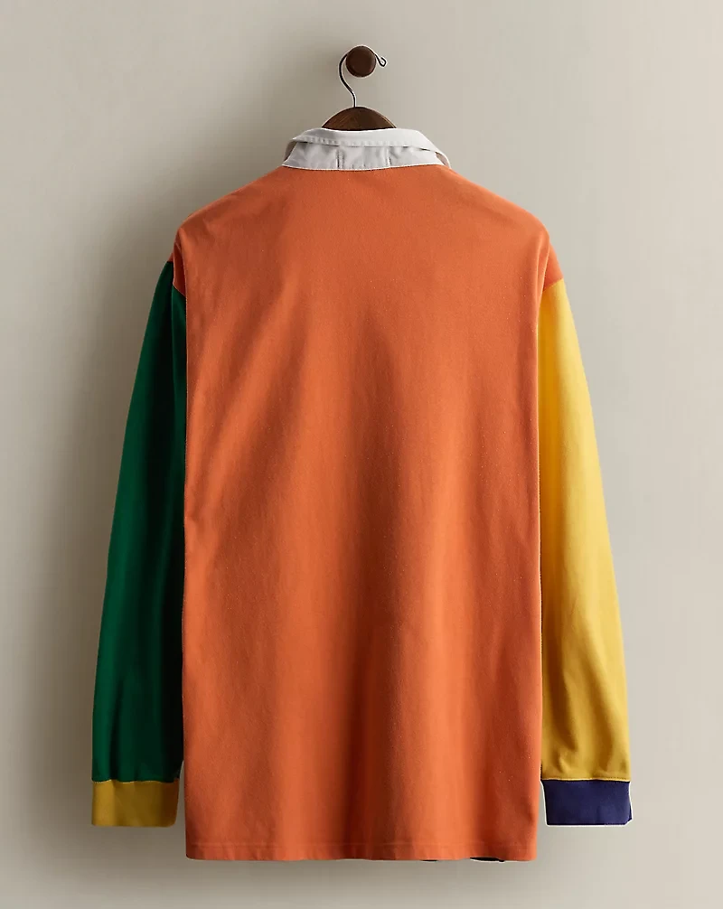 1993 Color-Blocked Rugby Shirt