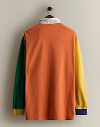 1993 Color-Blocked Rugby Shirt