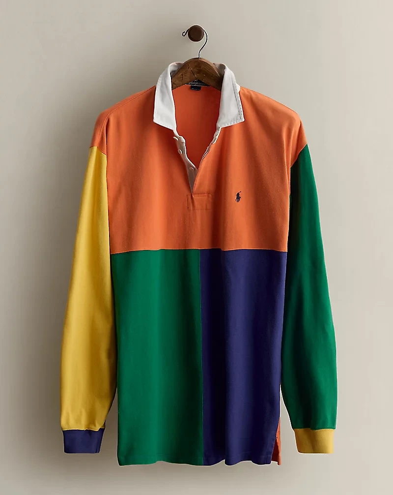 1993 Color-Blocked Rugby Shirt
