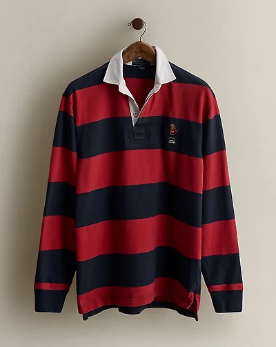 1993 Polo Bear Rugby Shirt - Size M