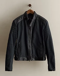 c. 2010 Black Label Moto Jacket - Size L