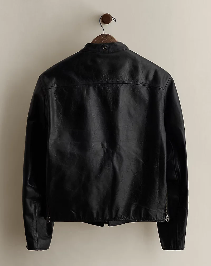 1997 Polo Sport Leather Jacket - Size S
