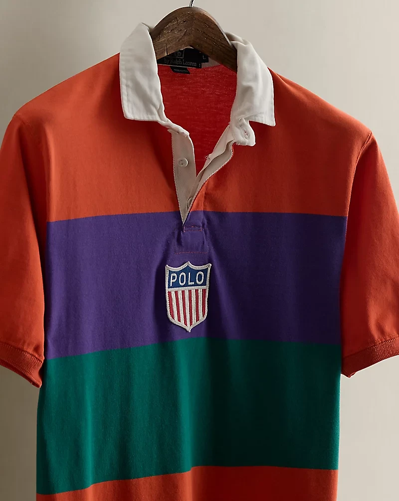 1991 Polo Shield Rugby Shirt - Size L