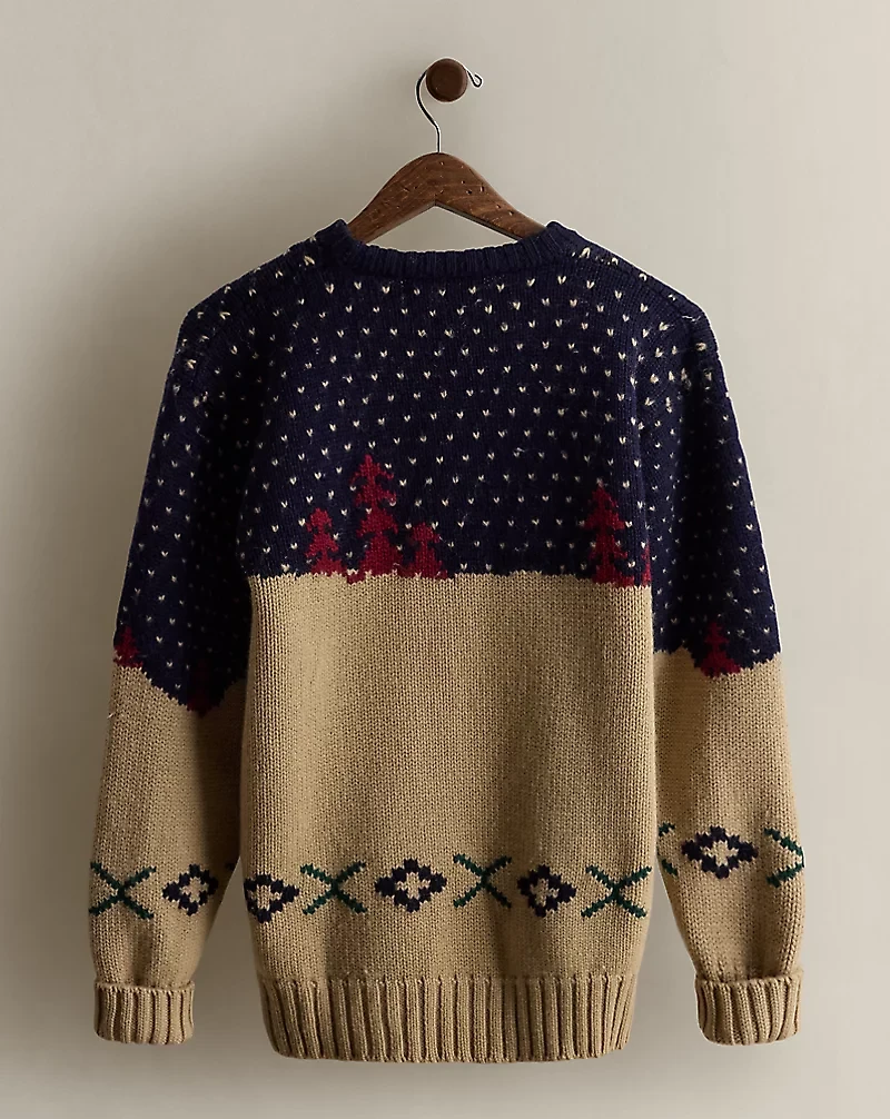1985 Skier Wool Sweater - Size L