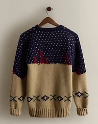1985 Skier Wool Sweater - Size L