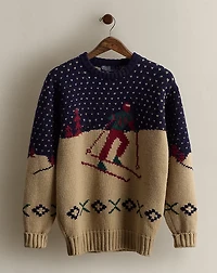 1985 Skier Wool Sweater - Size L