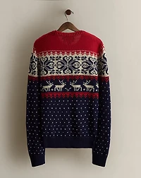 2011 Reindeer Wool Sweater - Size XL