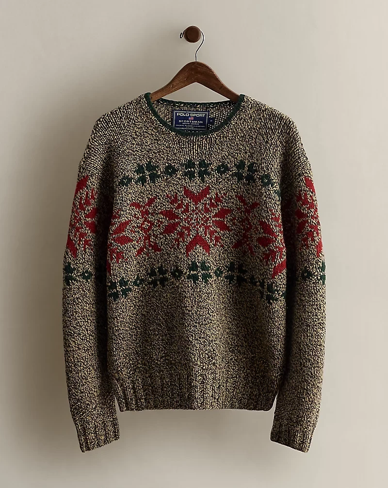 1995 Fair Isle Sweater - Size S