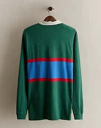 c. 1993 Graphic Rugby Shirt - Size XL