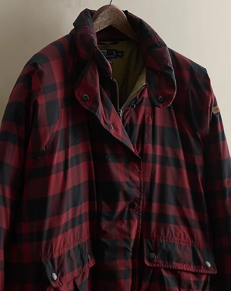 1995 Plaid Down Jacket - Size XL
