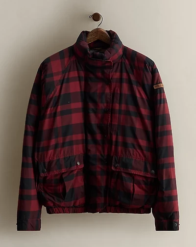 1995 Plaid Down Jacket - Size XL