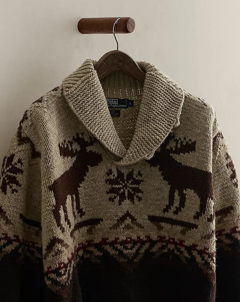 1998 Hand-Knit Sweater - Size L