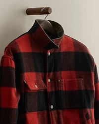 c. 2000 Plaid Trucker Jacket - Size L