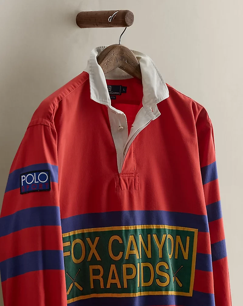  1993 Striped Rugby Shirt - Size L