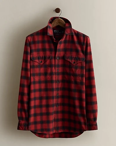 Vintage Plaid Workshirt - Size M