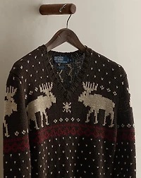 2007 Hand-Knit Merino Sweater - Size S