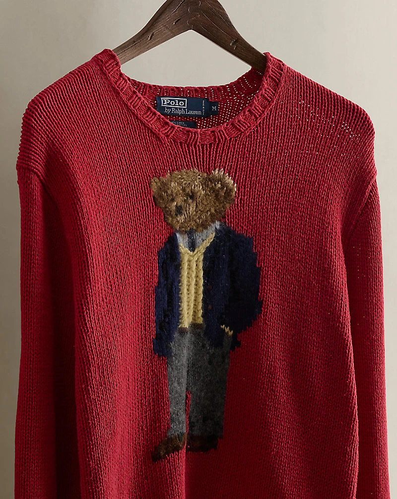 2001 Hand-Knit Bear Sweater