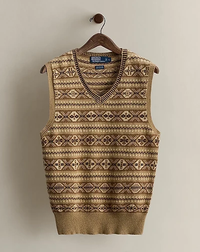 c. 2010 Patterned Sweater Vest
