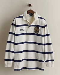 2005 Striped Rugby Shirt - Size L