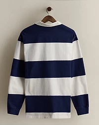 2006 Striped Rugby Shirt - Size L