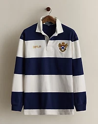 2006 Striped Rugby Shirt - Size L