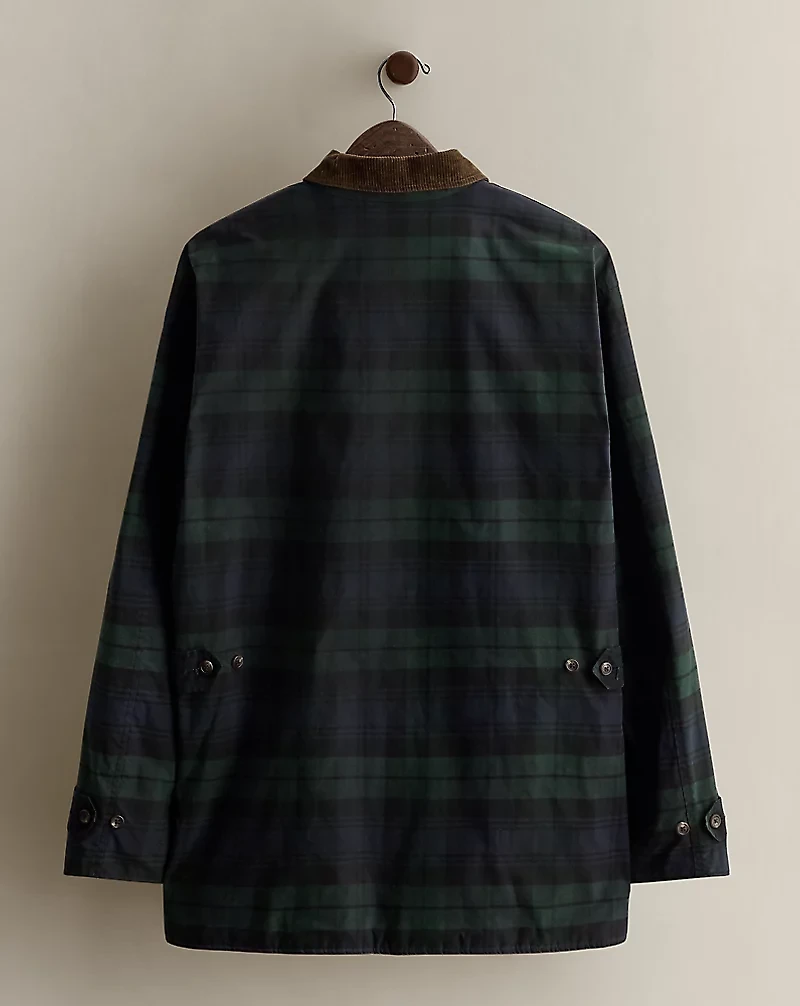 c. 1995 Plaid Barn Coat - Size L